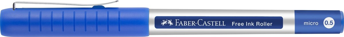 Faber-Castell Free Ink Rollerballpenna, F, Blå