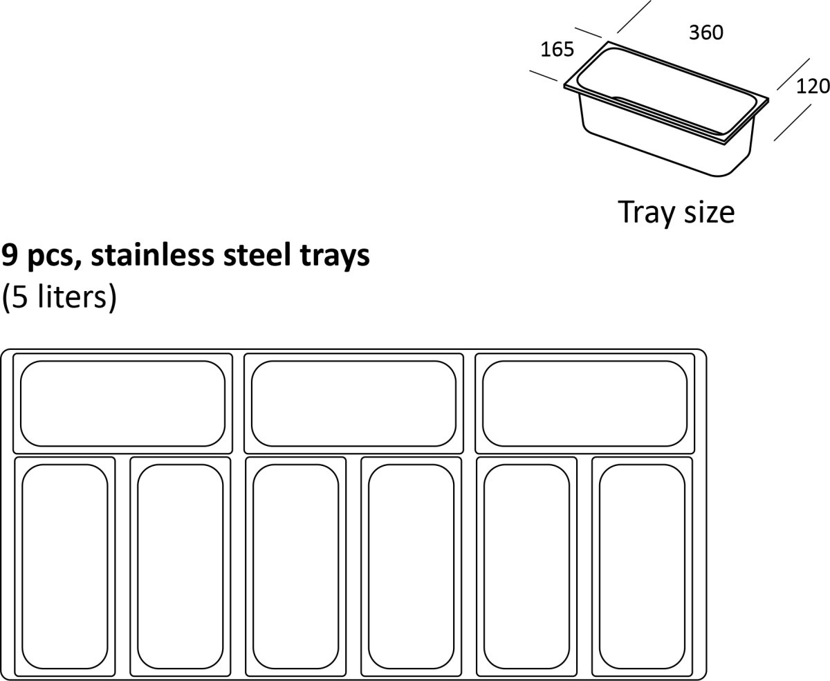 Scancool Isfrysdisk - SIC9WB