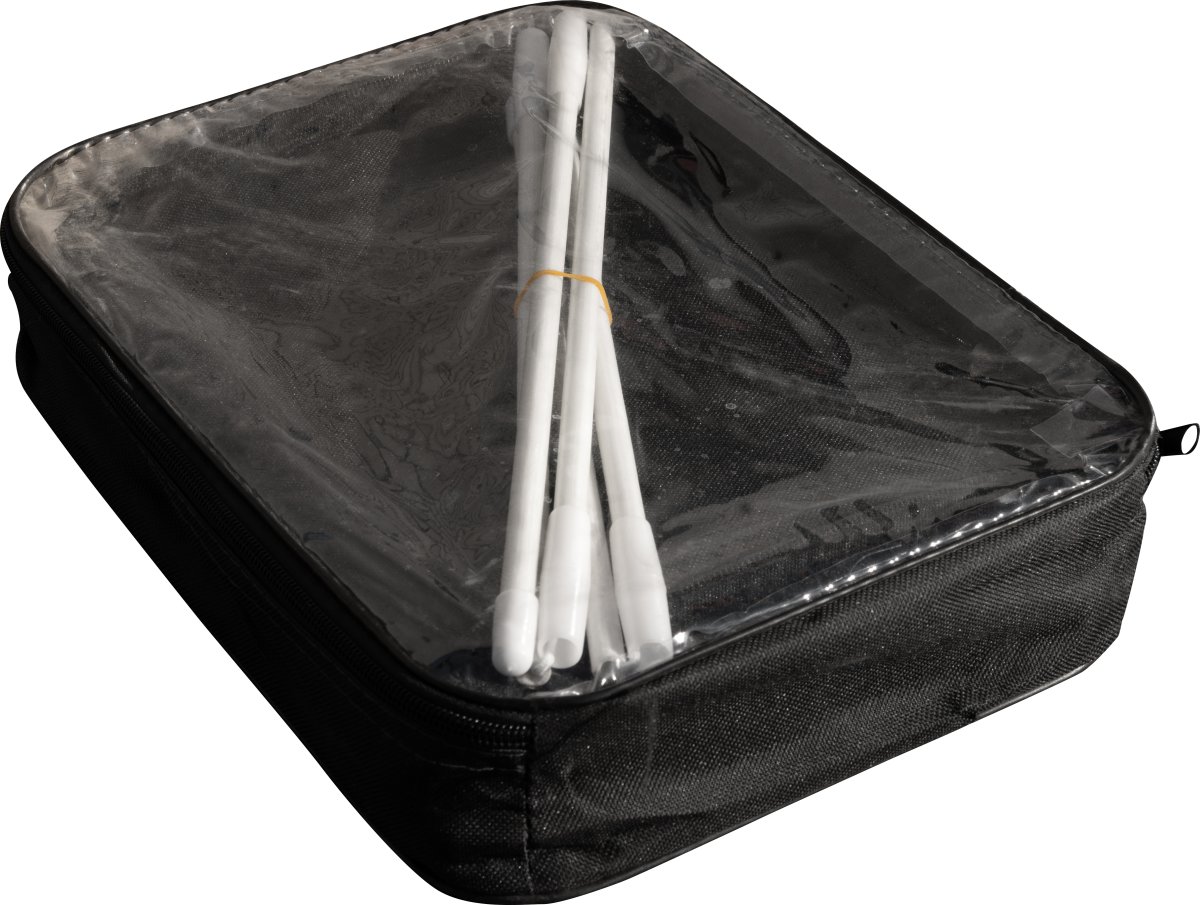 Dubbel parasoll|450x264cm|inkl. fot+överdrag|beige