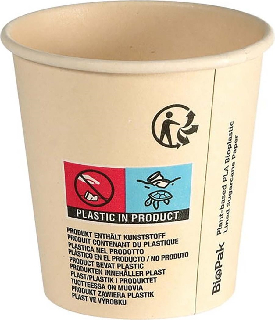 Bägare DUNI Bagasse 12cl 50/fp