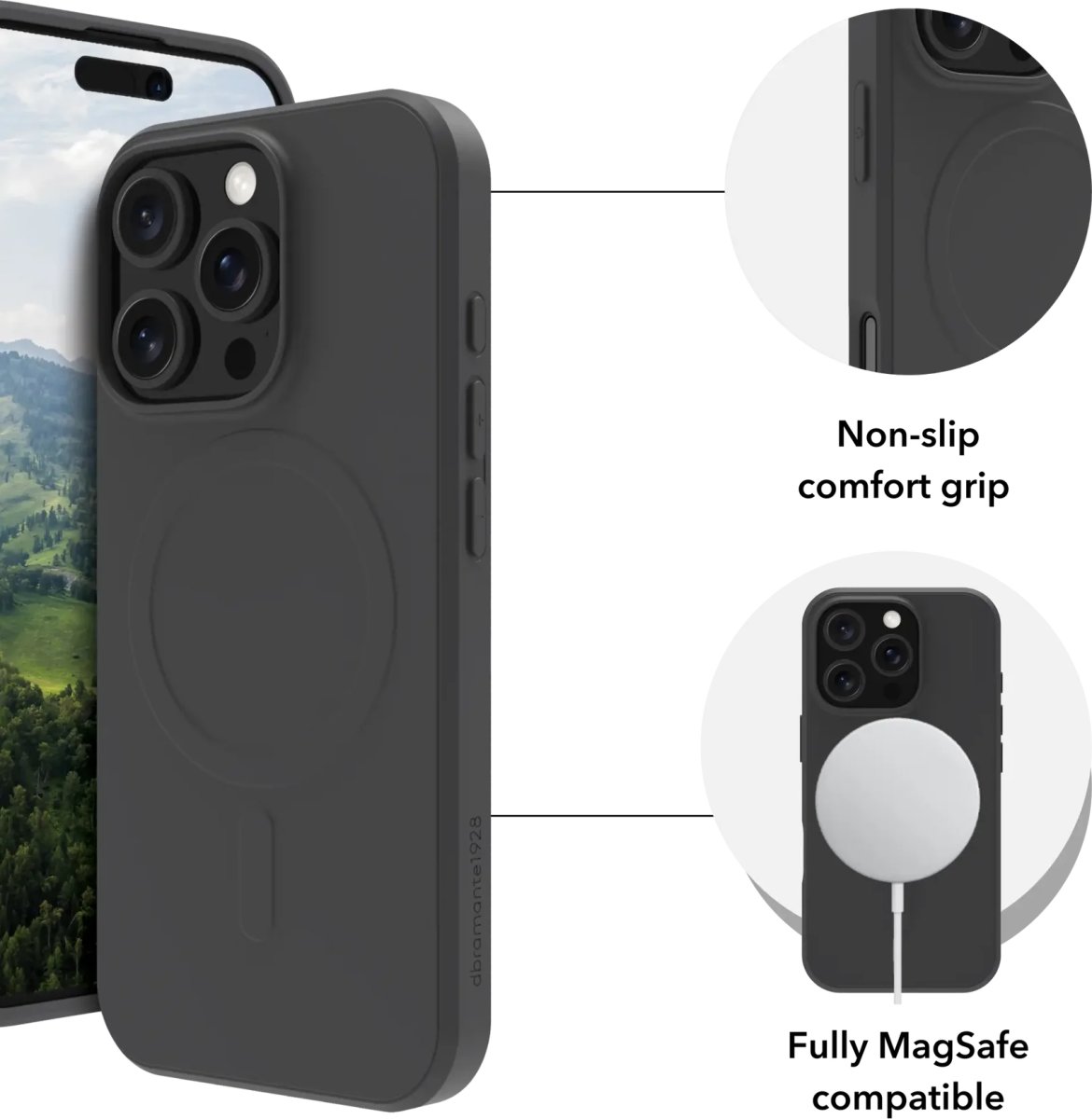 Greenland Pro MS - iPhone 17e/16e/15/14/13 - Svart