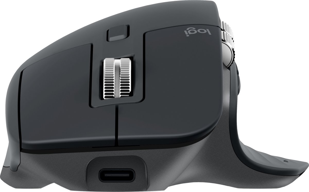 Logitech MX Master 3S Business trådlös mus, grå