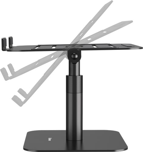 Fellowes Alumia Laptopställ för skrivbord, svart