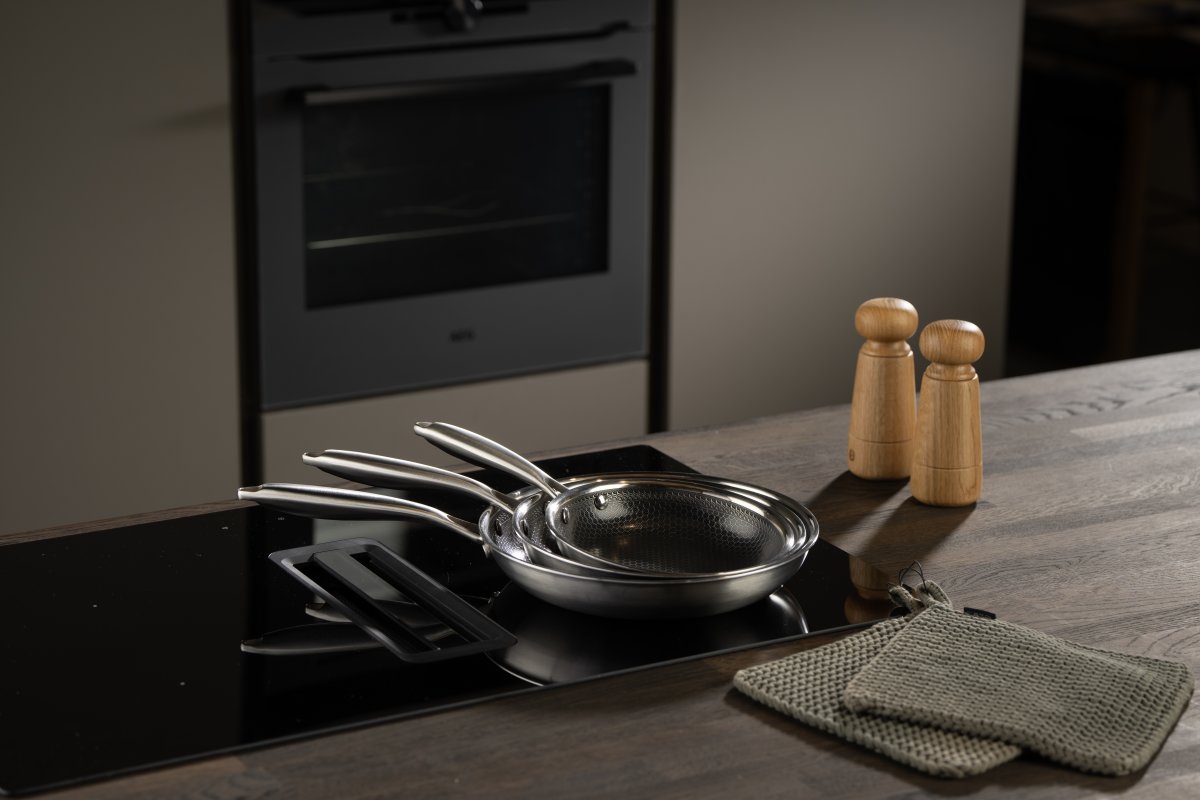 by Gaard Hexa Stekpanneset, Ø20 & Ø24 & Ø28cm