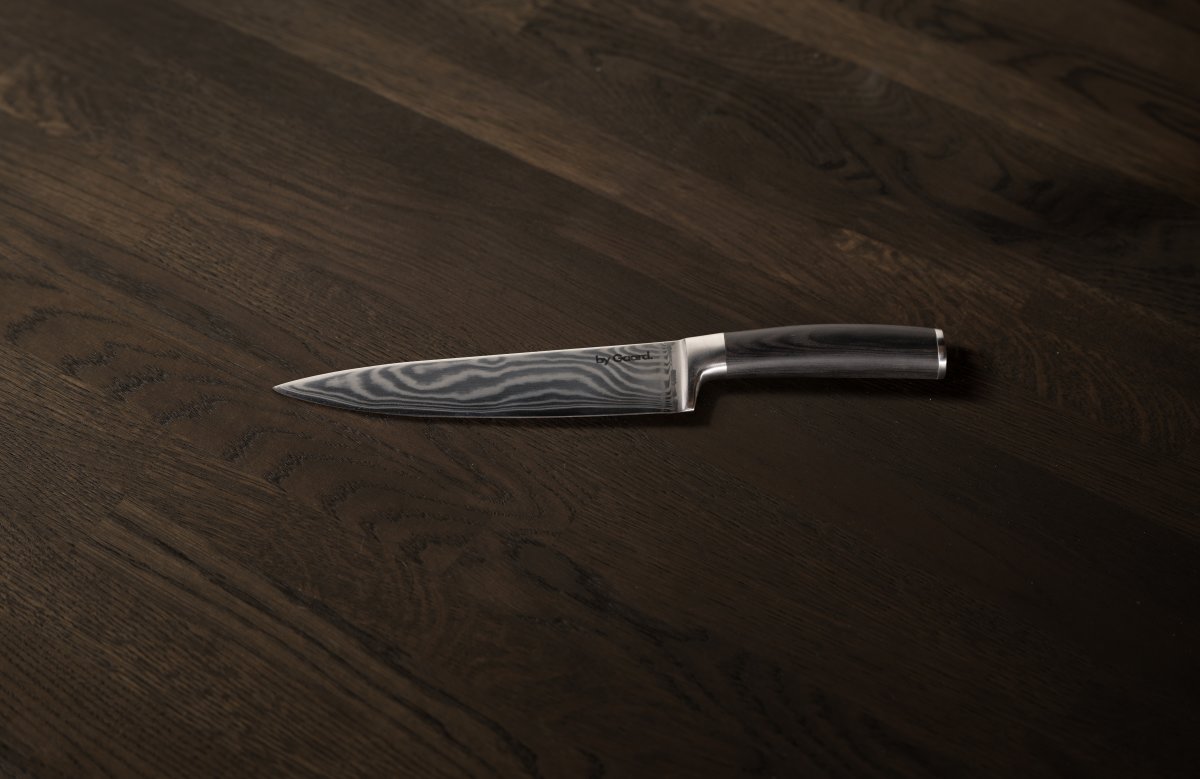 by Gaard Damascus Kockkniv 8"