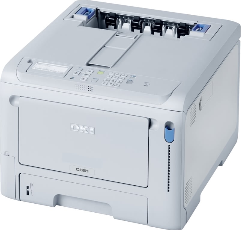 OKI Laserskrivare - C651dn, Färg, SFP