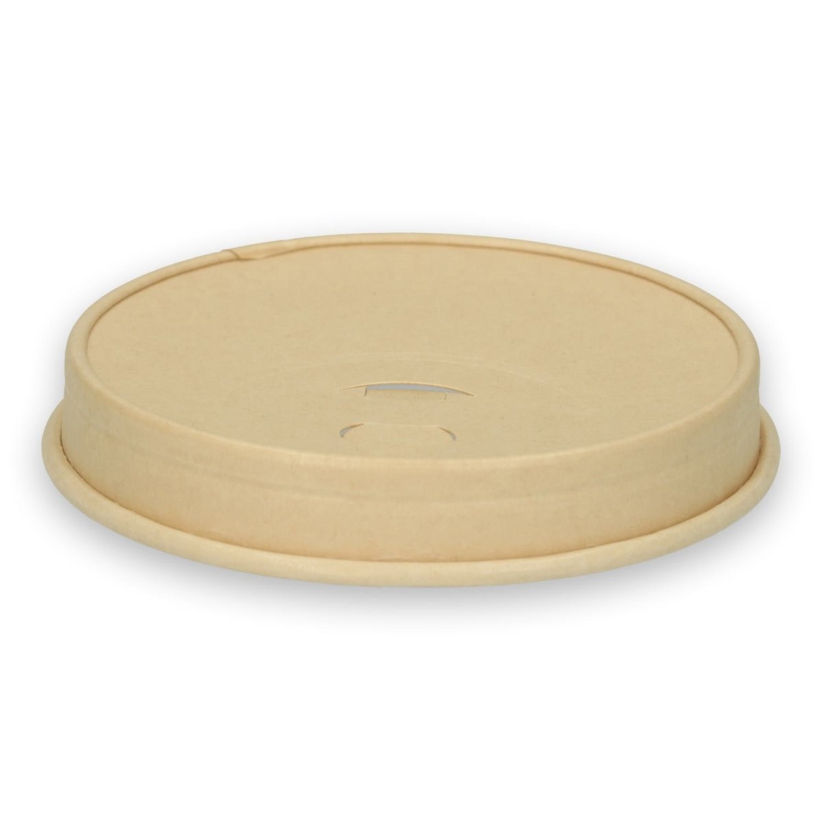 Lock t. pappersmugg, papper, plastfri, Ø9 cm, 50st