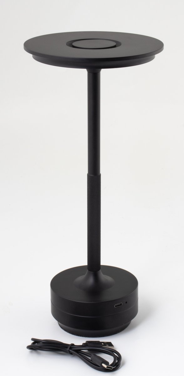 by Gaard Laddningsbar Lampa 28 x 13 cm, svart