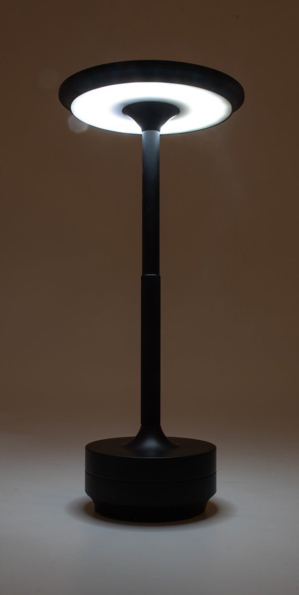by Gaard Laddningsbar Lampa 28 x 13 cm, svart