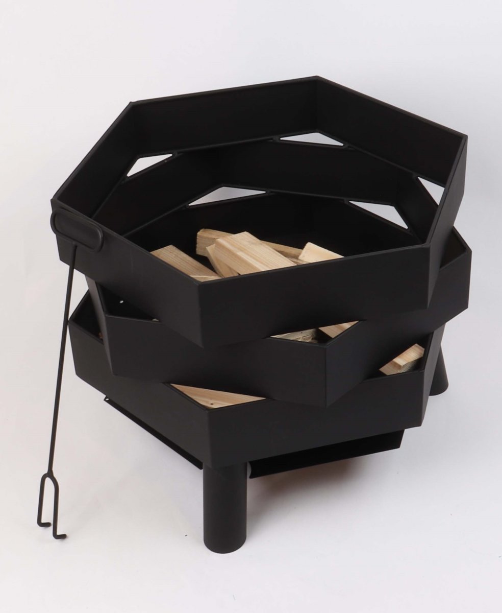 by Gaard Hexa Eldstad 46 x 46 x 35,5 cm