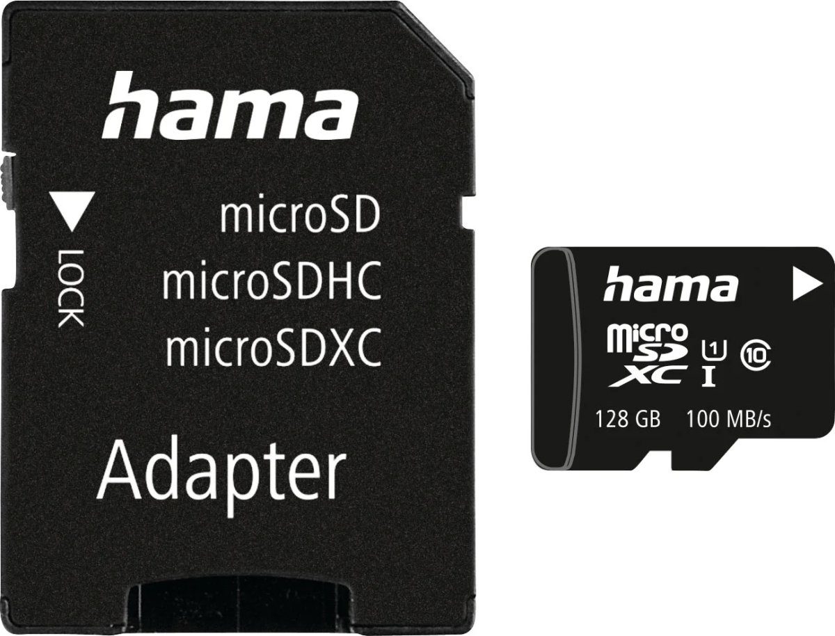 HAMA Minneskort - Micro SDHC 128GB Class 10