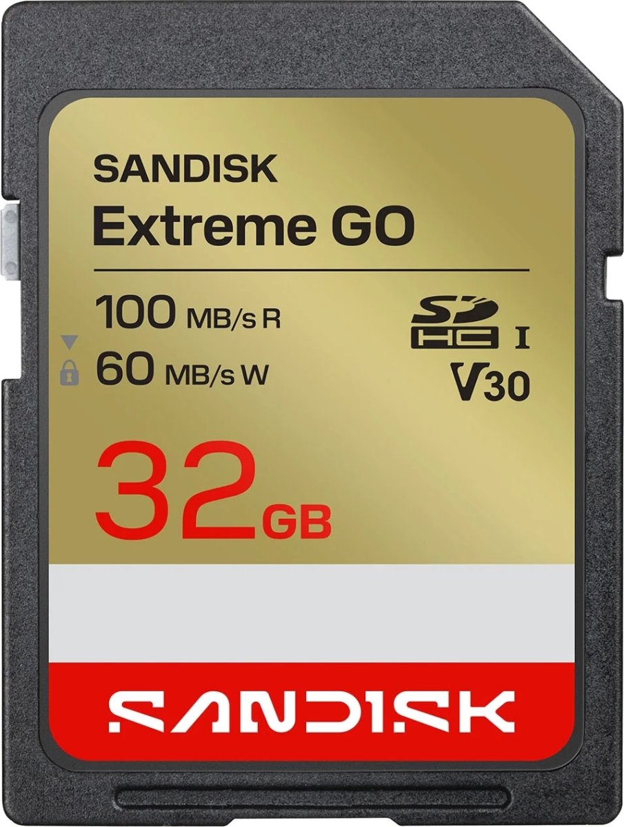 SANDISK Minneskort - SD Extreme GO 32GB