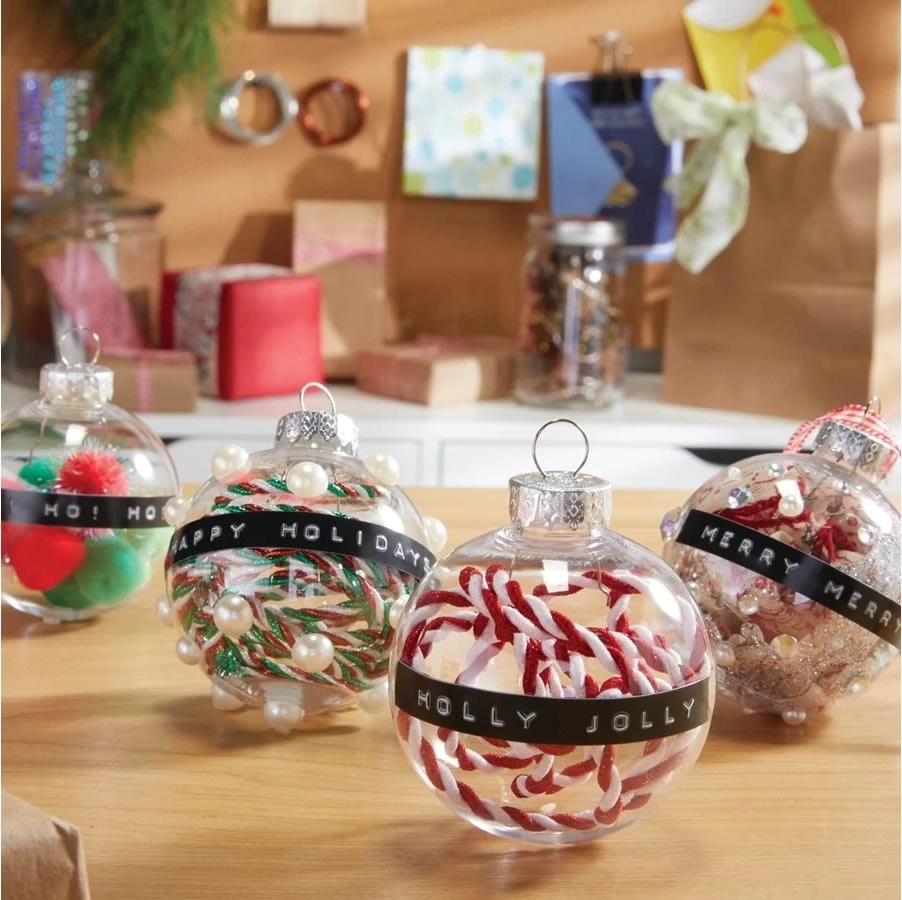 Dymo 3D präglingstape med lim, 9 mm, svart, 3 st