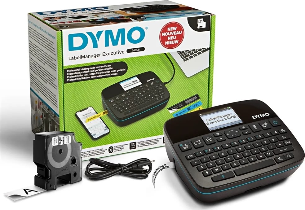 Dymo LabelManager 640CB Qwerty etiketteringsmaskin
