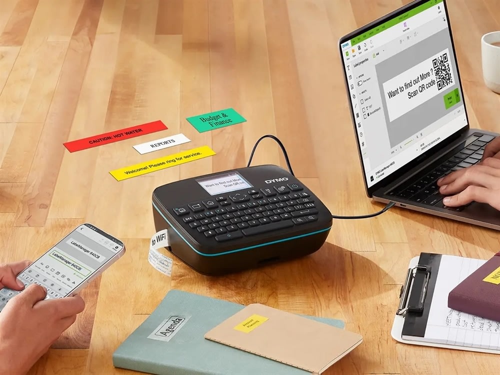 Dymo LabelManager 640CB Qwerty etiketteringsmaskin