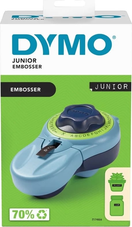 Dymo Junior Embosser, DK/NO