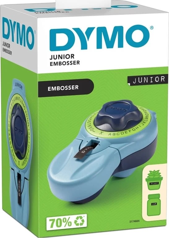 Dymo Junior Embosser, DK/NO