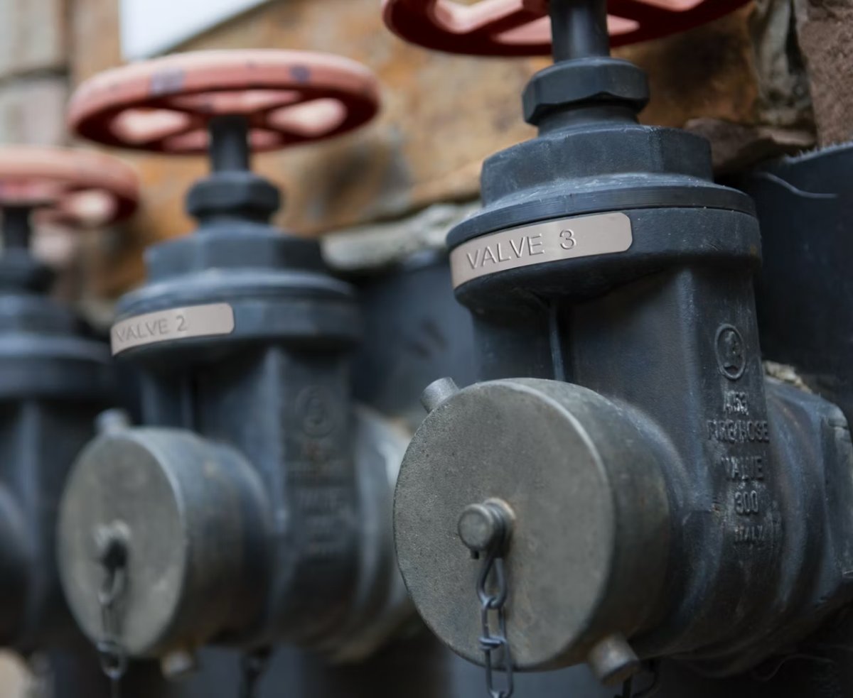 Dymo 3D rostfritt stål, präglingstape utan lim, 12