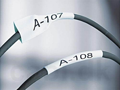 Dymo RhinoPro, 6 mm, krympslangstape, gul