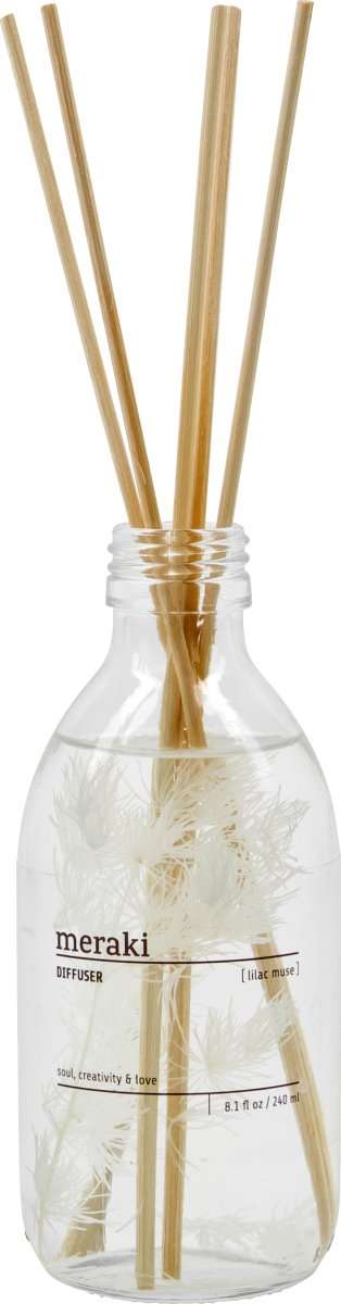 Meraki Doftspridare med Pinnar, Lilac Muse, 240 ml