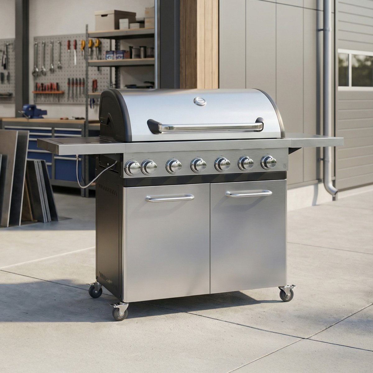 Pepper Deluxe gasolgrill 6+1 brännare