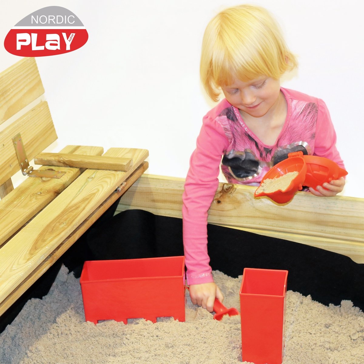 NORDIC PLAY Sandlådsduk 170 x 170 cm