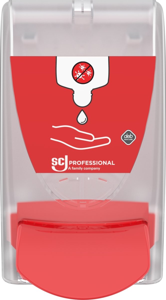 Deb Sanitize Dispenser, Transparent, 1L