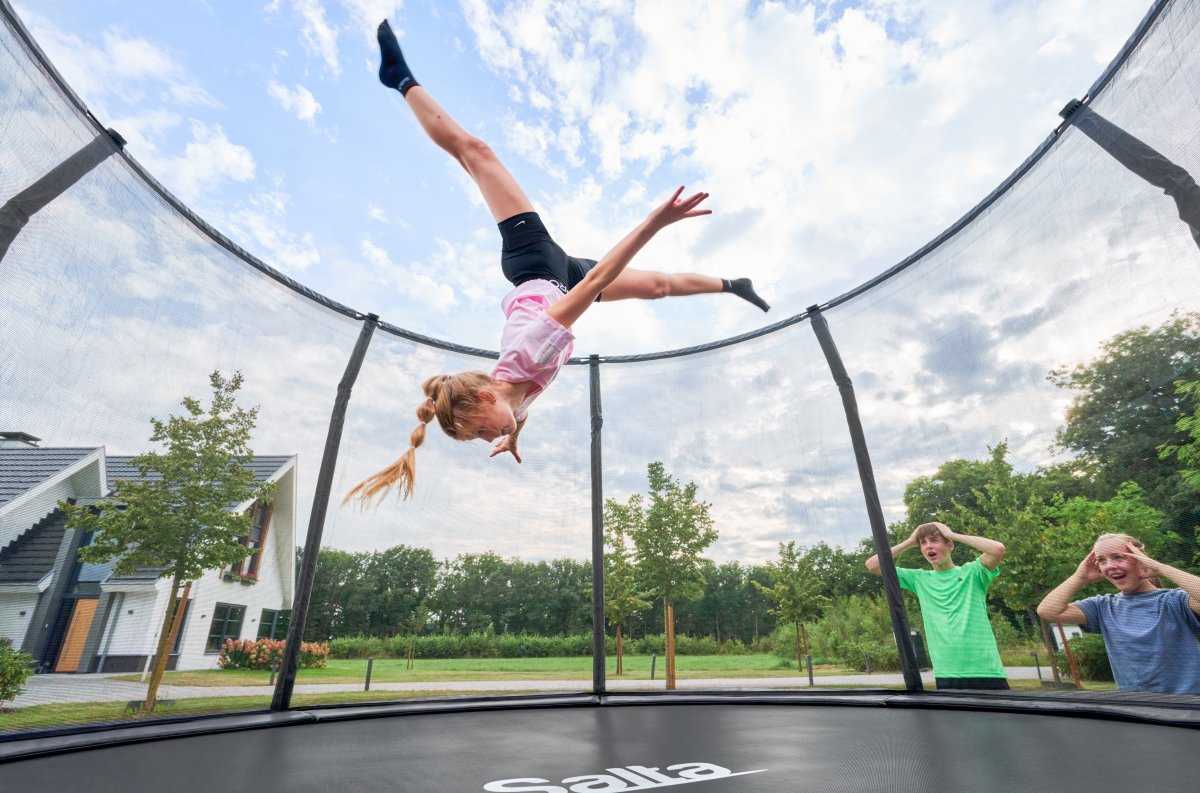 Salta Trampolin Premium Pro Ø380 cm, Svart