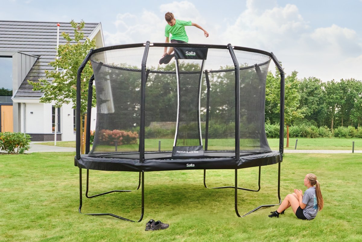 Salta Trampolin Premium Pro Ø380 cm, Svart