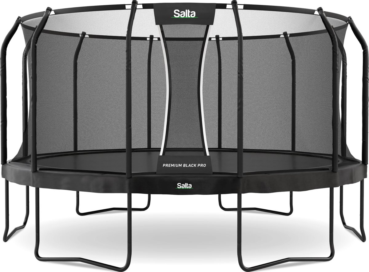 Salta Studsmatta Premium Pro Ø460 cm, Svart