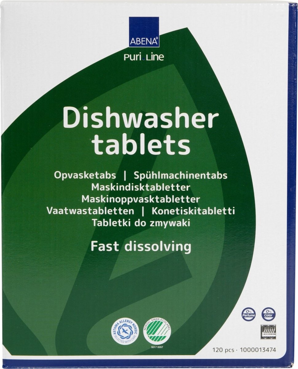 Diskmaskinstabletter | Industrimaskin | 120 st.