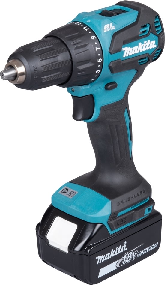 Makita Slagborrmaskin LXT 18V, MAKPAC, DHP490SF1J