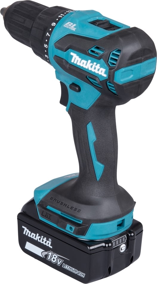 Makita Slagborrmaskin LXT 18V, MAKPAC, DHP490SF1J