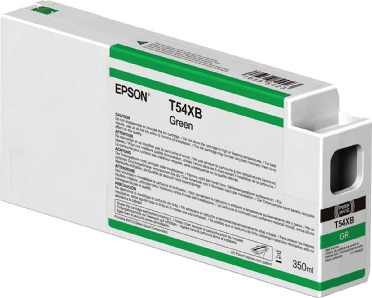 Epson T54X60N UltraChrome HDX/HD, 350ml, grön