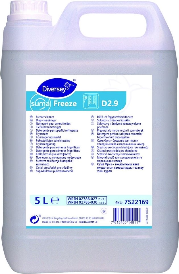 Suma Freeze D2.9 Rengöring av frysrum, 5L