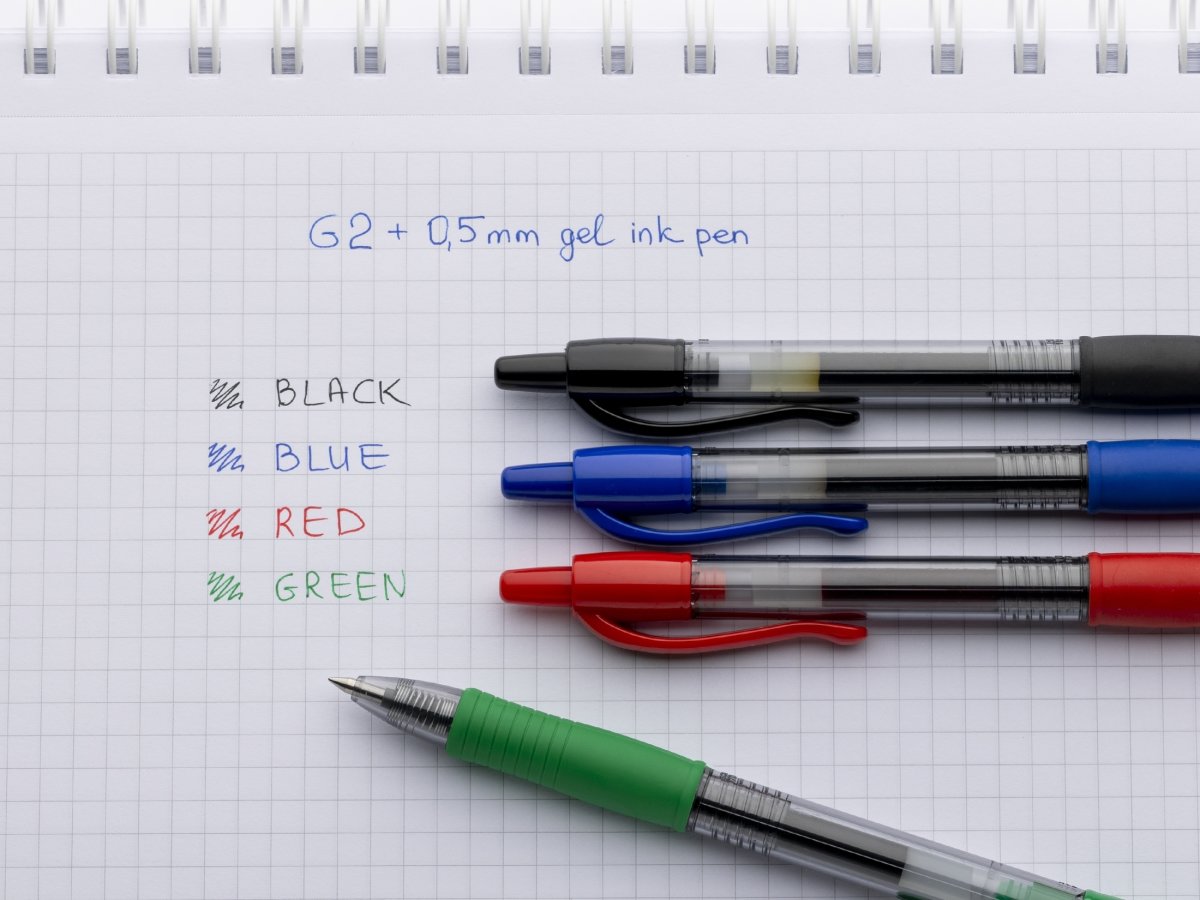 Pilot G-2+ gelpenna, 0,5 mm, svart