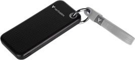 Verbatim USB-nyckelring gen 2, 256GB, svart/grå