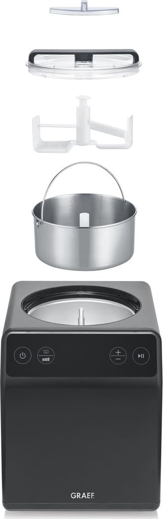 Graef Ismaskin, kompressor 2L, Iron Mica