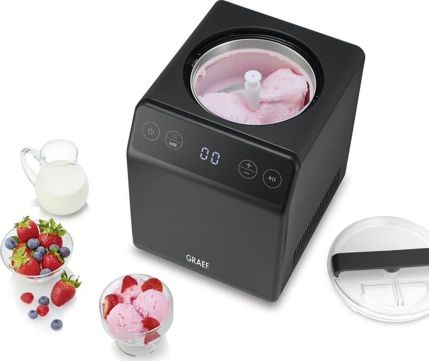 Graef Ismaskin, kompressor 2L, Iron Mica