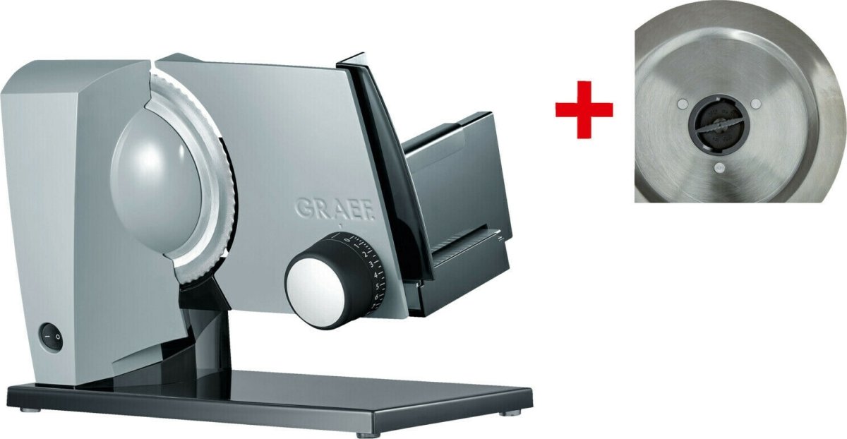 Graef Slicer, slät+vågad klinga - 15°