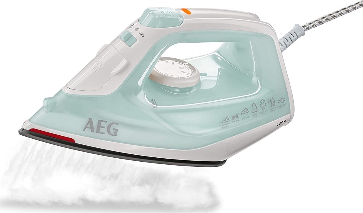 AEG Ångstrykjärn - 2400 W, grön/vit
