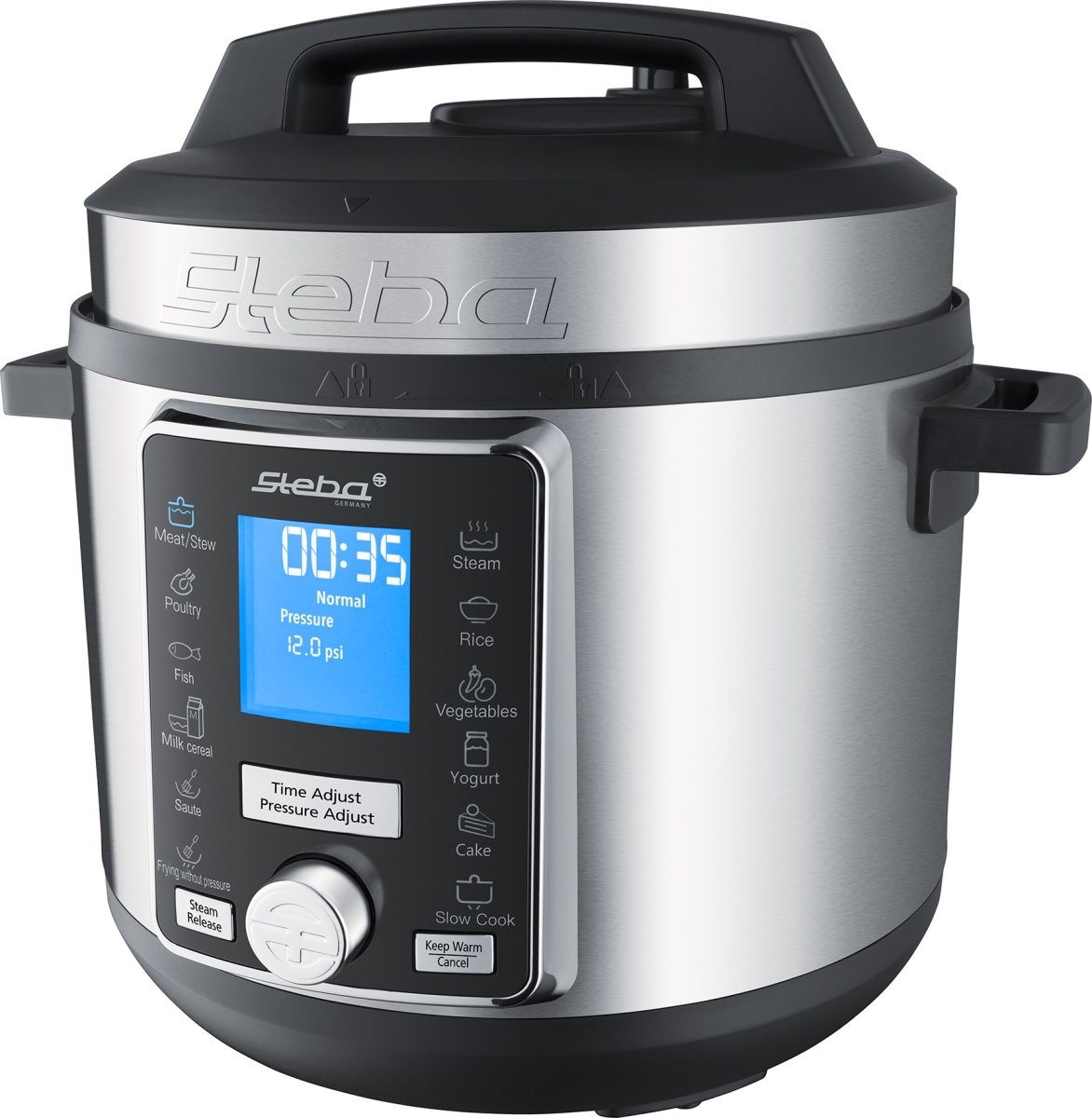 Steba Elektrisk tryckkokare, 0,1-0,8 bar, 6 L