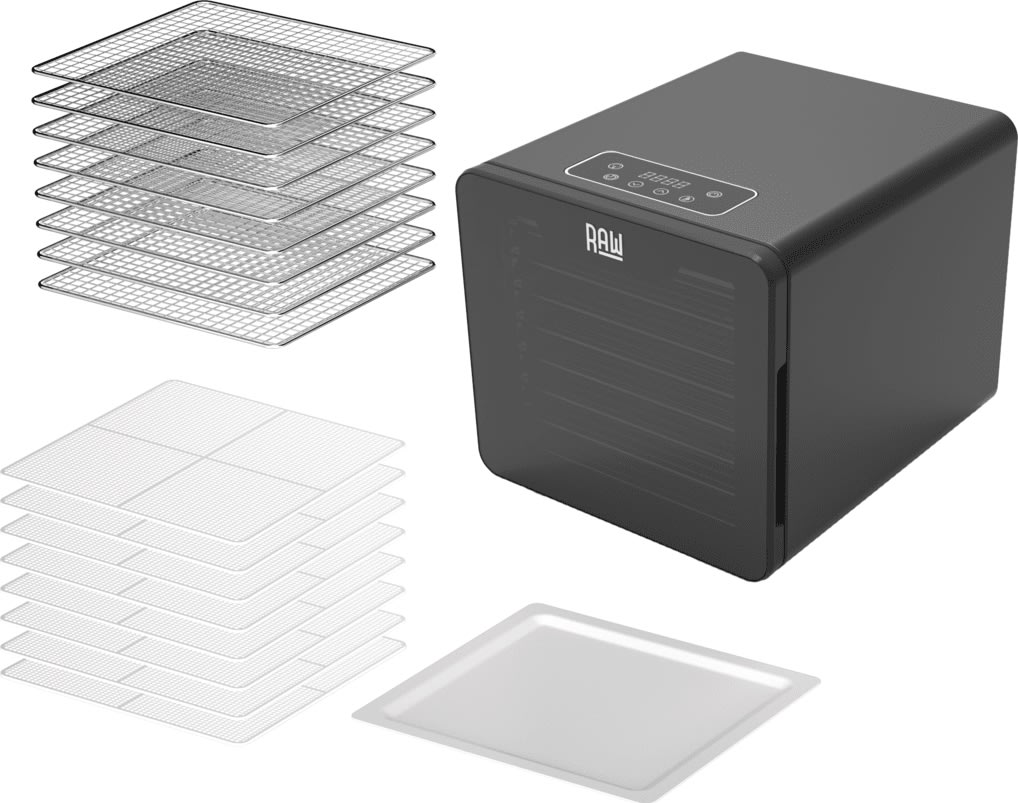 RAW Dehydrator, 8 hyllor