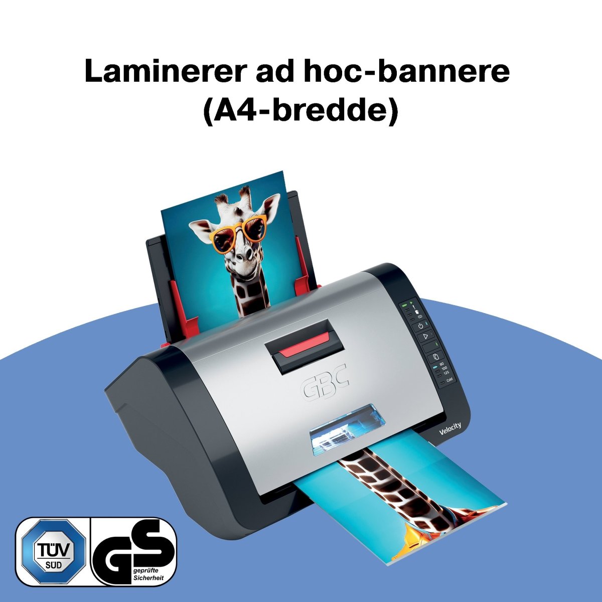 GBC Lamineringsmaskin Velocity-A4 semi-auto