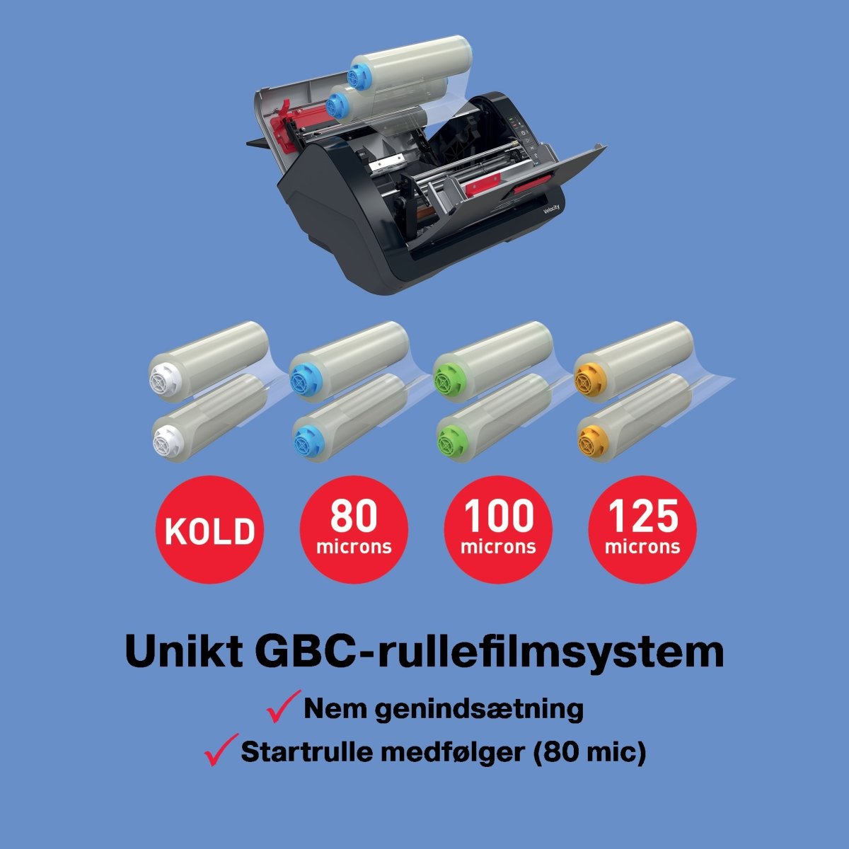 GBC Lamineringsmaskin Velocity-A4 semi-auto