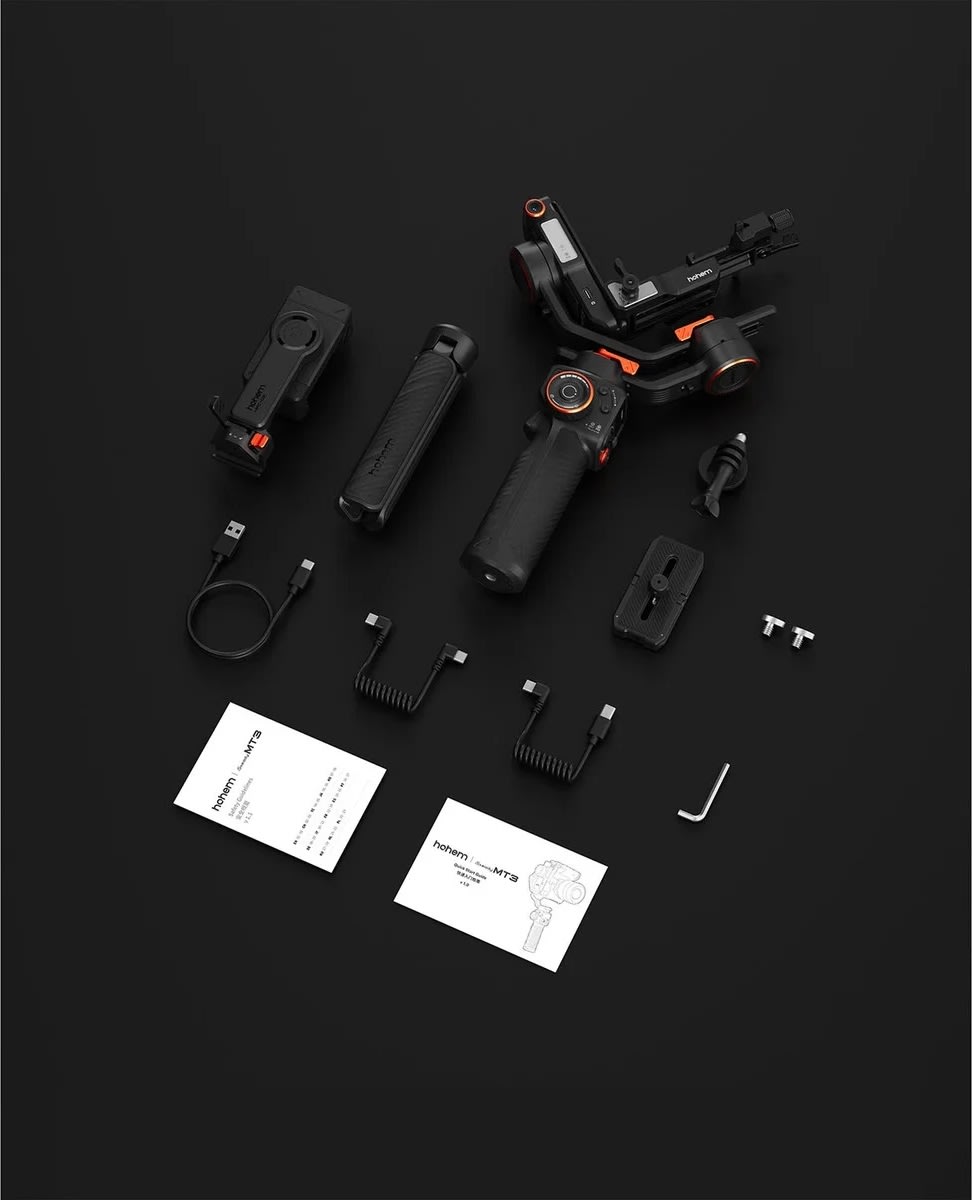 Hohem Gimbal iSteady MT3 för Kamera & Telefon
