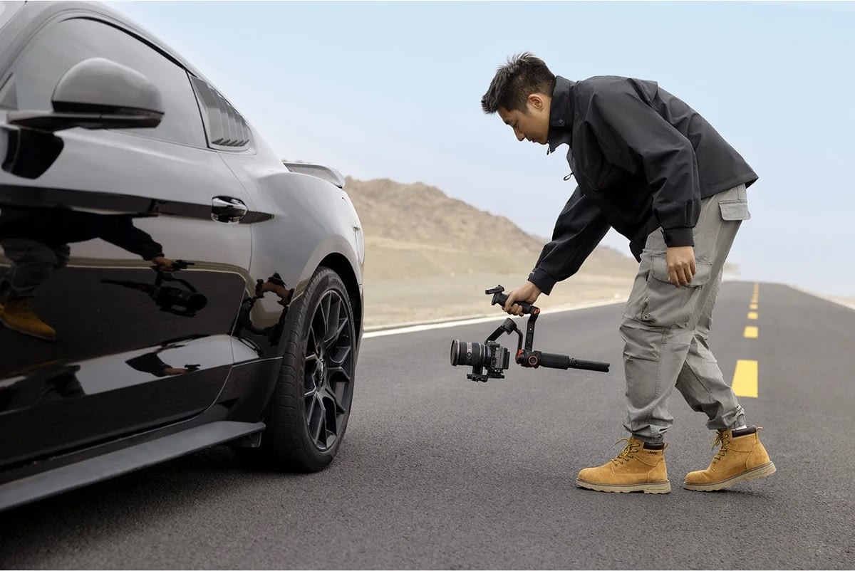 Hohem Gimbal iSteady MT3 Pro för Kamera & Telefon