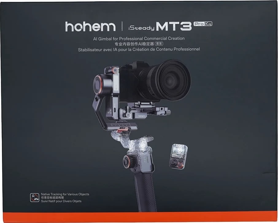 Hohem Gimbal iSteady MT3 Pro för Kamera & Telefon