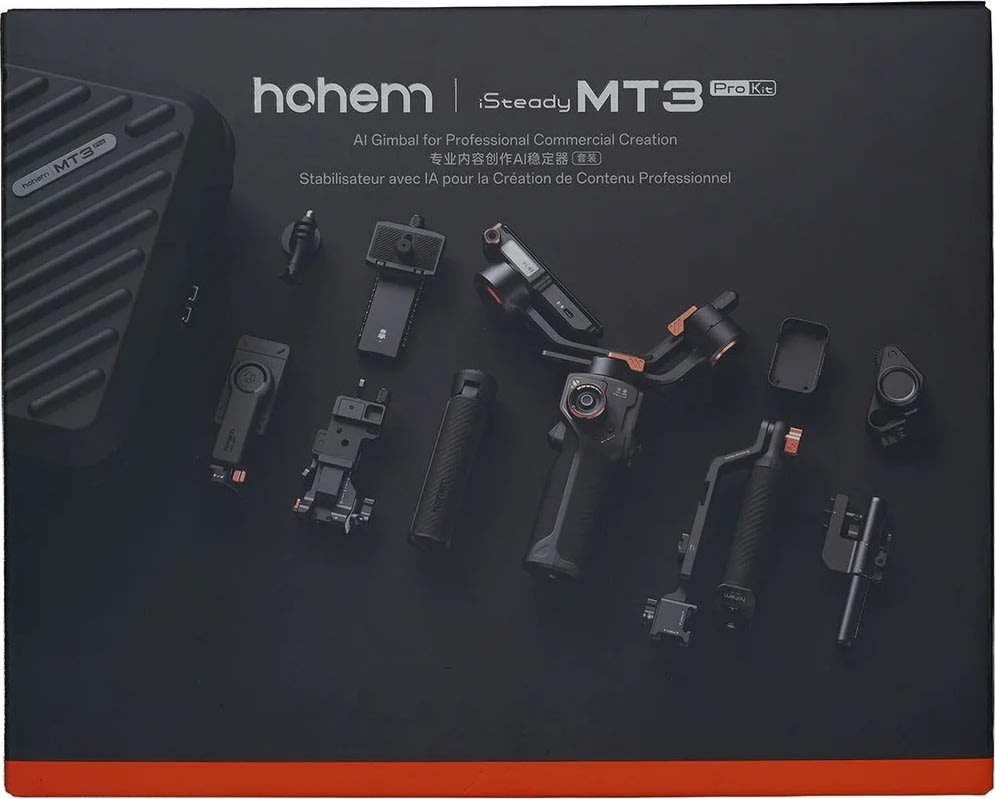 Hohem Gimbal iSteady MT3 Pro för Kamera & Telefon