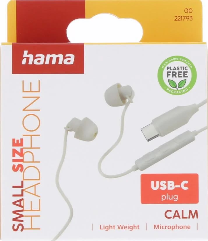 Hama Hörlurar Calm - In-Ear